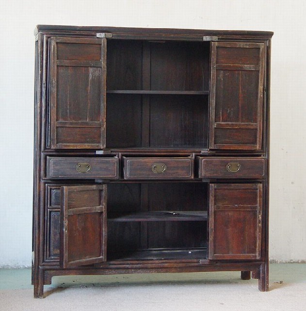 三抽四門大柜|Big cabinet w/ 4 doors & 3 drawers