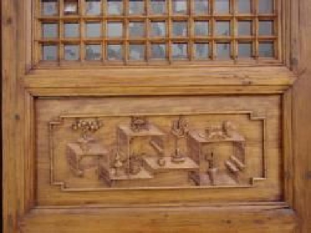 門花板|Carved doorboard