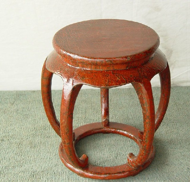 披灰圓鼓墩|stool
