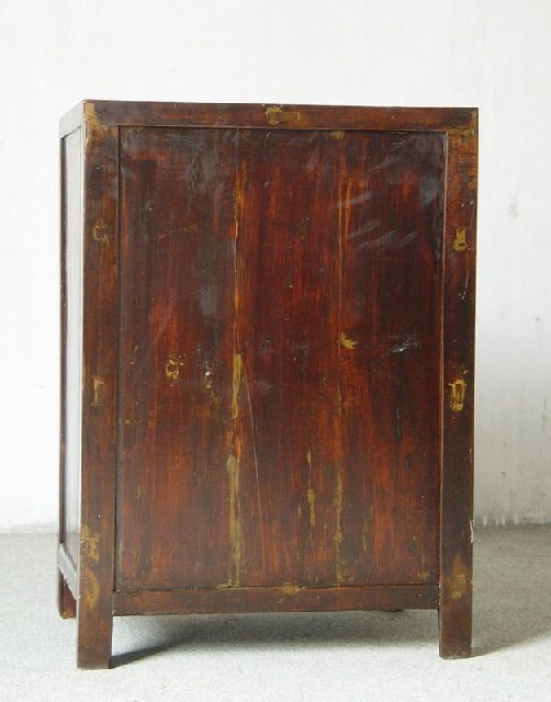 紅三抽二門柜|cabinet
