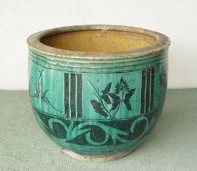 綠陶缸工廠1件|Green pottery vat