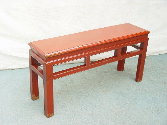 紅春凳|bench