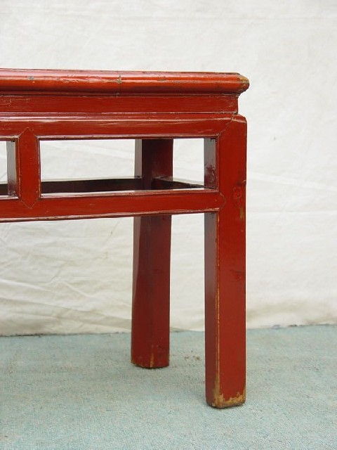 紅春凳|bench