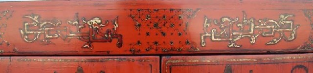 紅描金小柜工廠|Red &gilt small cabinet