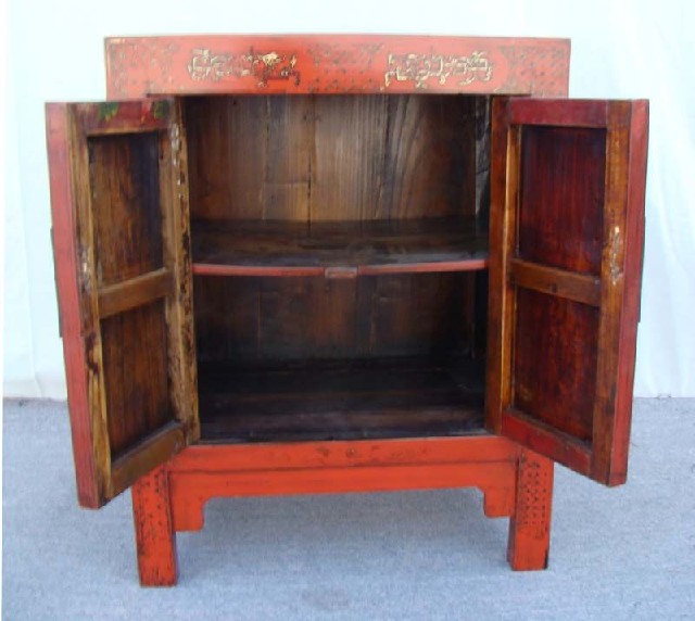 紅描金小柜工廠|Red &gilt small cabinet