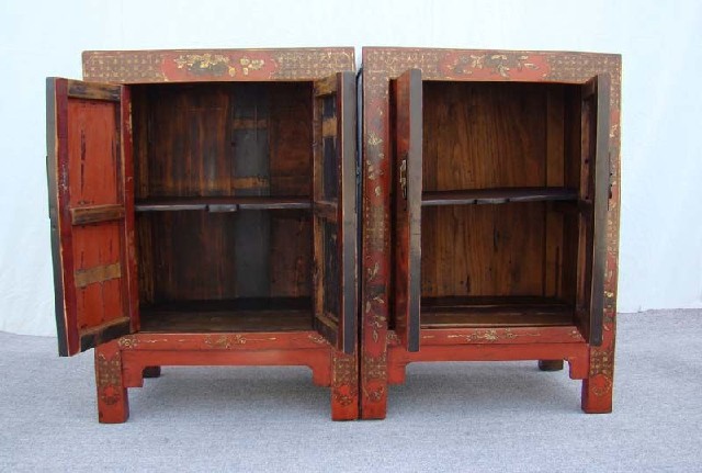 描金小柜工廠|Gold-painted/gilt small cabinet