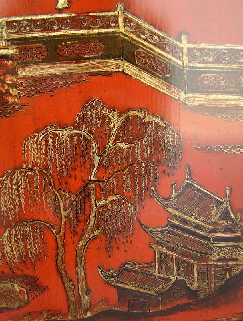 描金小柜工廠|Gold-painted/gilt small cabinet