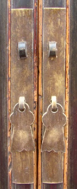 描彩二門小柜|Depict the color small cabinet with two gates