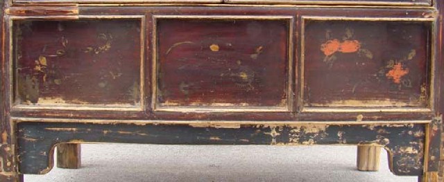 描彩二門小柜|Depict the color small cabinet with two gates