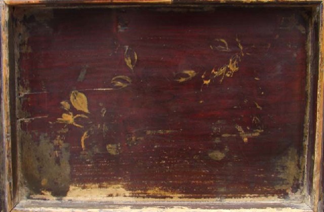描彩二門小柜|Depict the color small cabinet with two gates