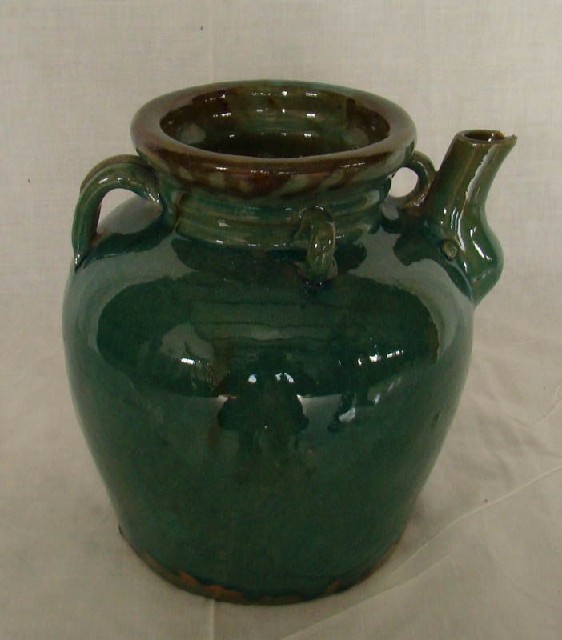 綠陶壺|pottery