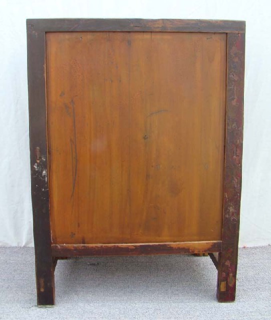 紅描金小柜|Red &gilt small cabinet