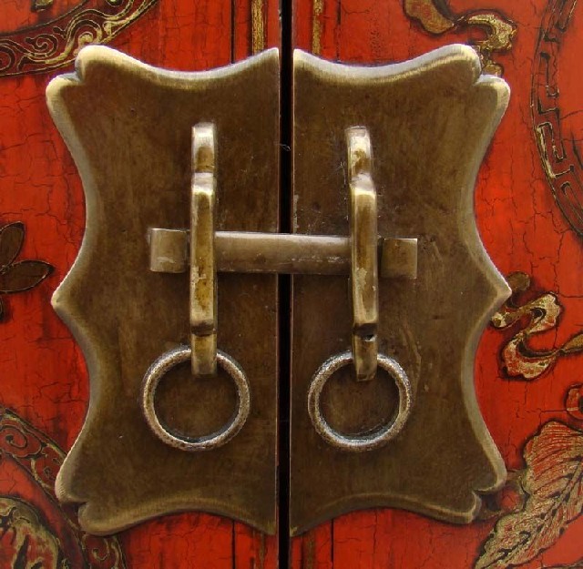 紅描金小柜工廠|Red &gilt small cabinet