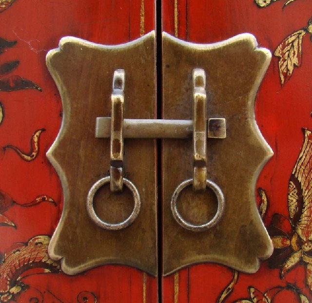 紅描金小柜工廠|Red &gilt small cabinet