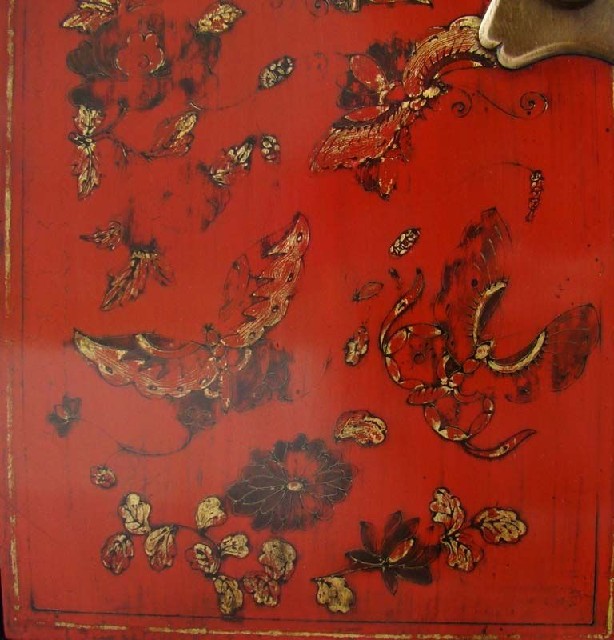 紅描金小柜工廠|Red &gilt small cabinet