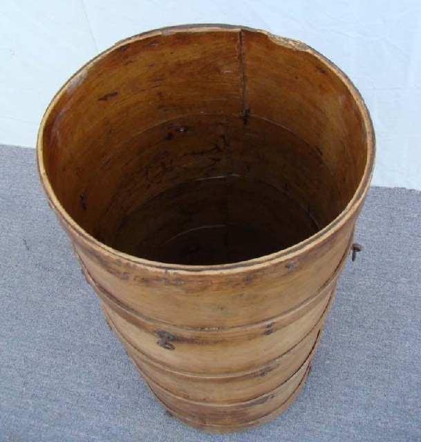 竹桶|bamboo barrel
