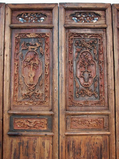 門花板|Carved doorboard