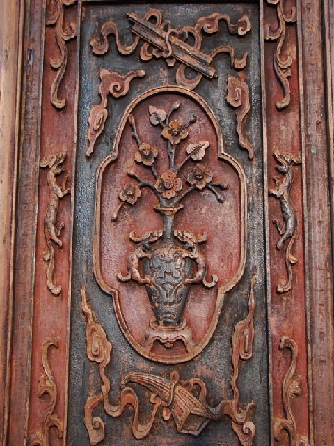 門花板|Carved doorboard