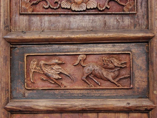 門花板|Carved doorboard