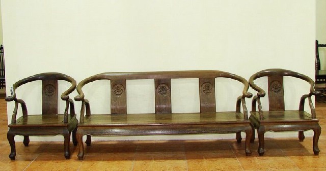 茶桌帶椅凳|Chinese antique funiture