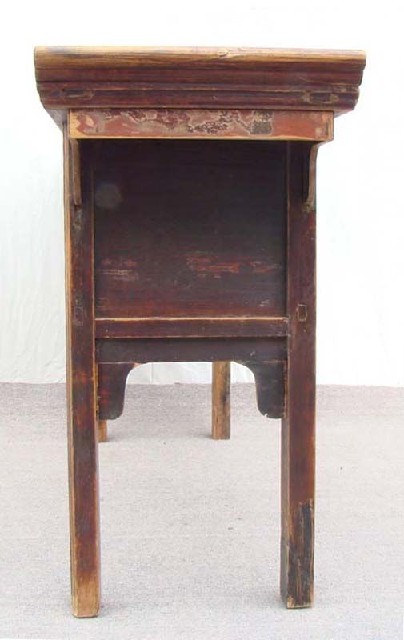 三抽翹頭桌|Coffer w/3 drawers