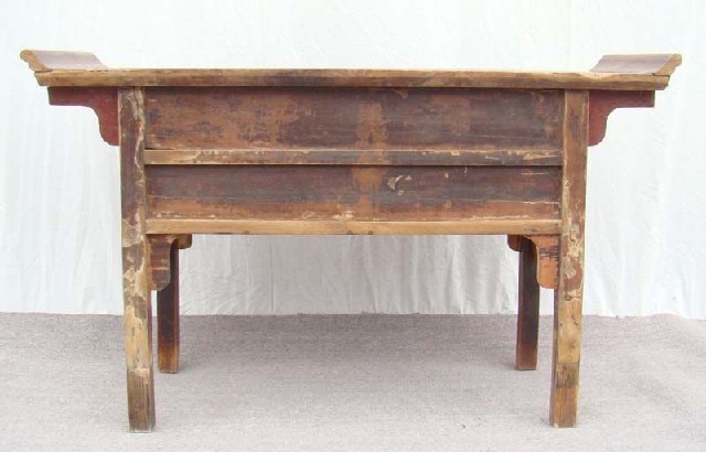 三抽翹頭桌|Coffer w/3 drawers
