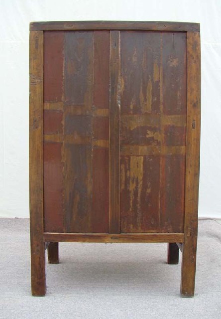 紅描金中柜|Red & gilt medium cabinet