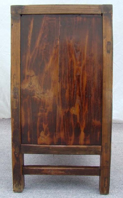 紅描彩小柜|red depicting a color chest