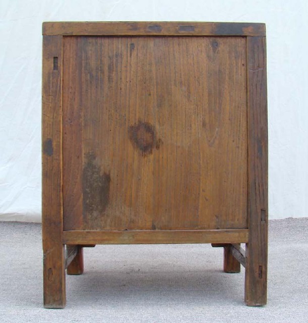 紅描彩小柜|red depicting a color chest