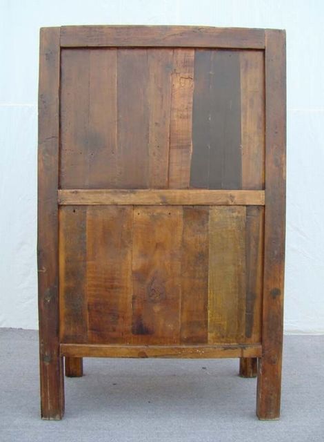 黑五彩二門中柜高碑店|Depict the color medium cabinet with two gates