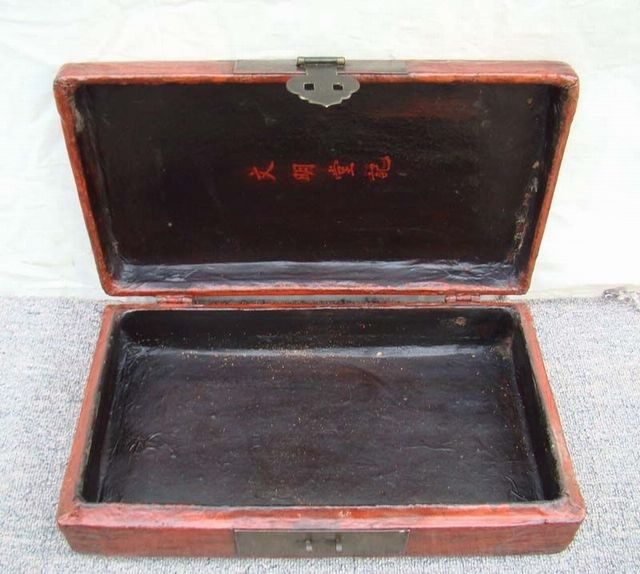 紅描金盒|Red & gilt box