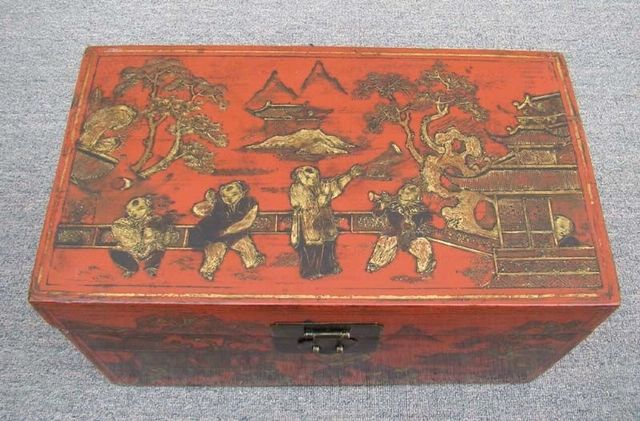 紅描金盒工廠|Red & gilt box