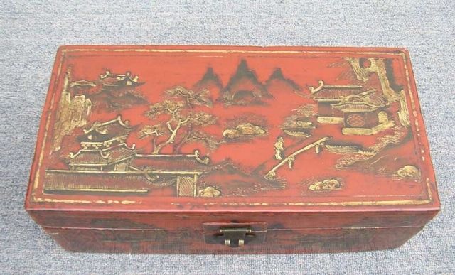 紅描金盒工廠|Red & gilt box