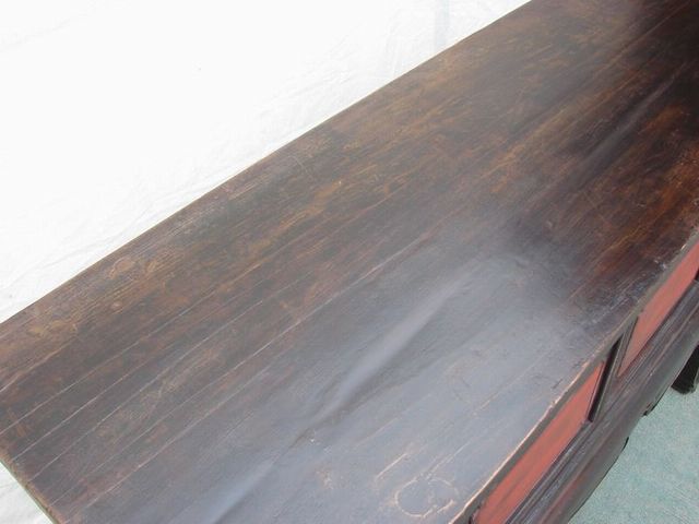 彎腿三抽供臺|Bending-legs altar w/ three drawers