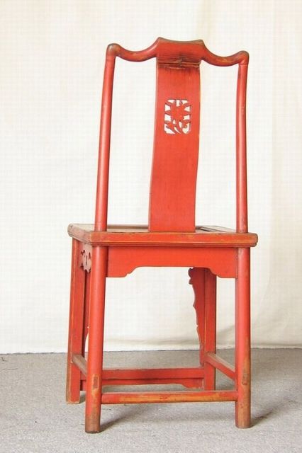 紅靠背椅|Backside chairs