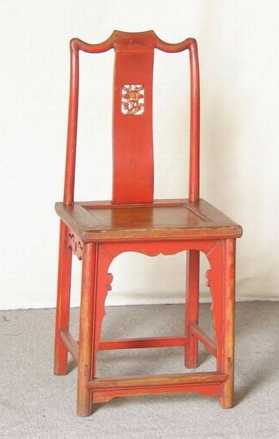 紅靠背椅|Backside chairs
