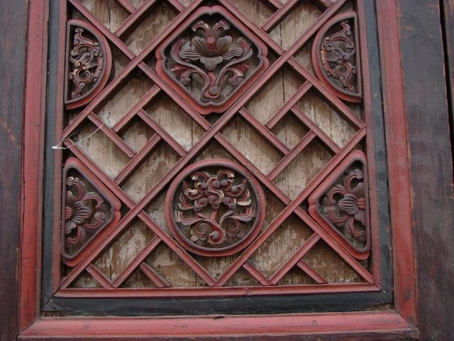 門花板|Carved doorboard