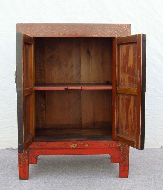 紅描金小柜工廠|Red &gilt small cabinet