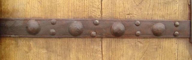 鐵門(mén)帶框|Iron gate with doors frame