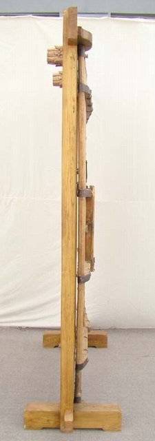 鐵門(mén)帶框|Iron gate with doors frame