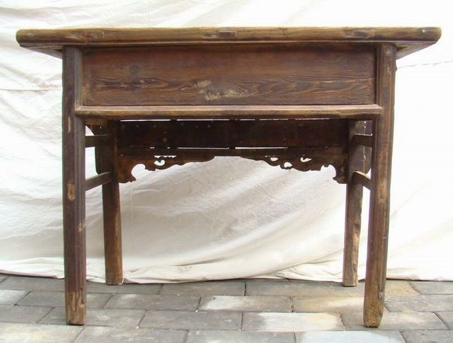 二抽雕花桌|Coffer w/3 drawers