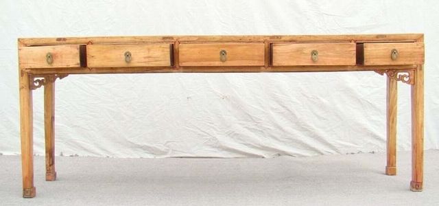 五抽條臺|Long table with 5 drawers