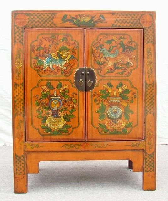 描彩小柜工廠|Color-painted small cabinet