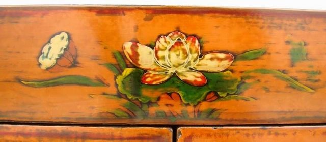 描彩小柜|Color-painted small cabinet