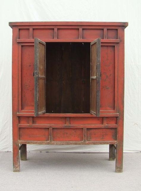 紅描金大柜工廠|Red & gilt big cabinet