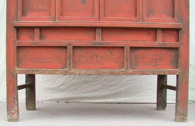 紅描金大柜工廠|Red & gilt big cabinet