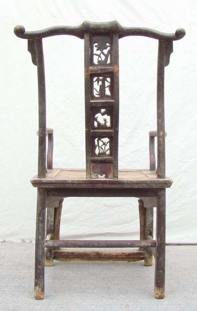 四出頭官帽椅|Armchair with four protruding ends