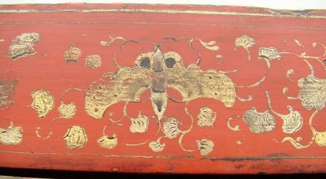 紅描金大柜|Red & gilt big cabinet