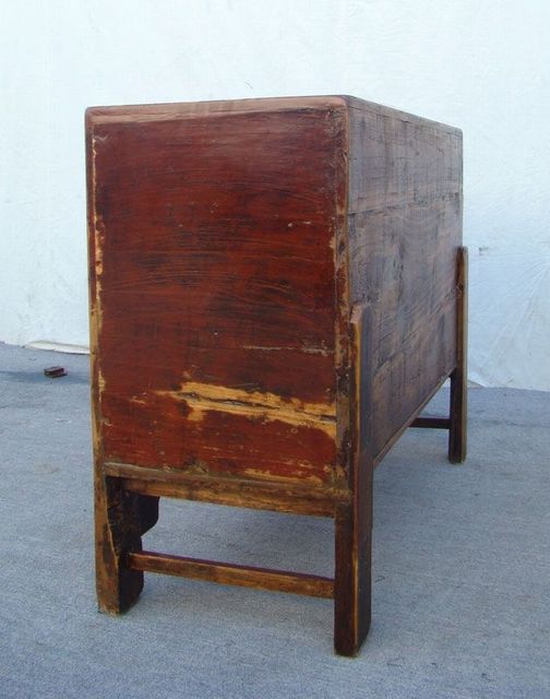 描彩二門柜|Color-painted cabinet w/ 2 doors