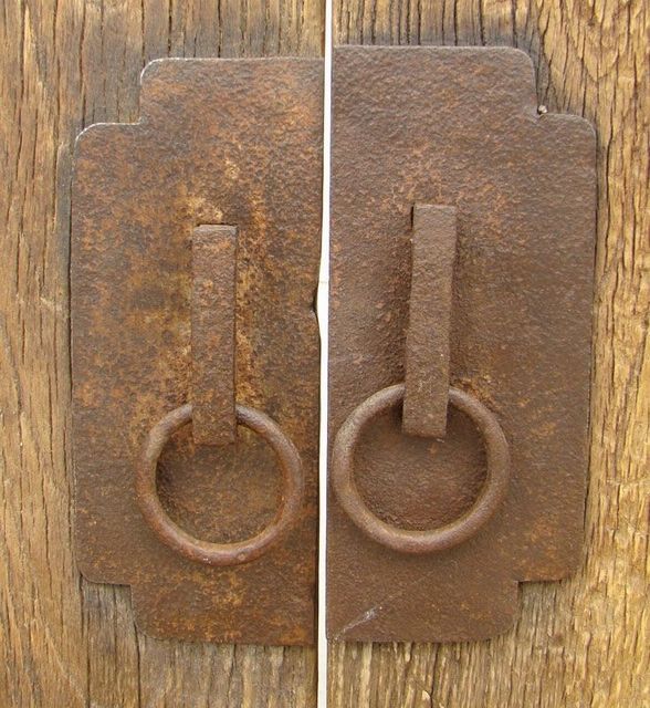 鐵門帶框|Iron gate with doors frame